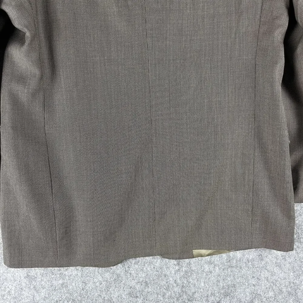 Daniel Cremieux Loro Piana Wool Blazer Sport Coat Mens 42R Brown Geometric USA‎